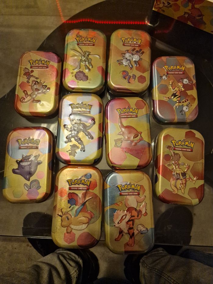 Arset mini tins pokemon 151 - photo numéro 2