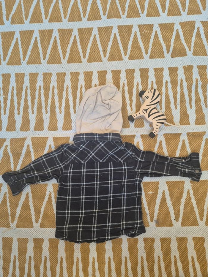 Chemise à capuche Vertbaudet - photo numéro 3