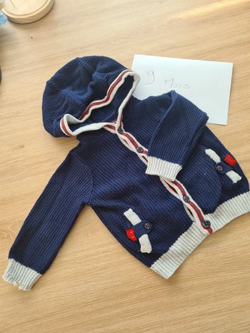 Gilet bébé garcon