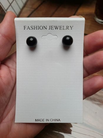 Boucles d'oreilles boule