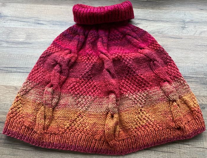 Poncho à col roulé - photo numéro 3