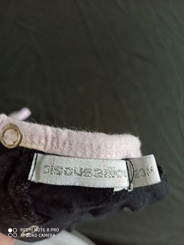 Combishort noir et rose - photo numéro 3