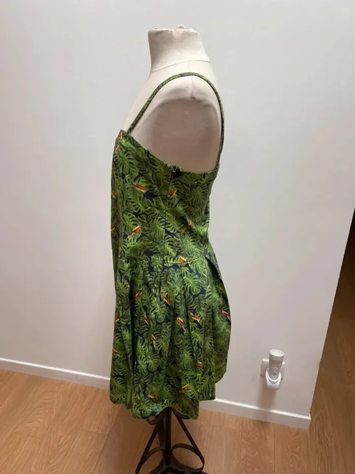 Superbe Robe tropicale Naf Naf 🌸 42 - photo numéro 5