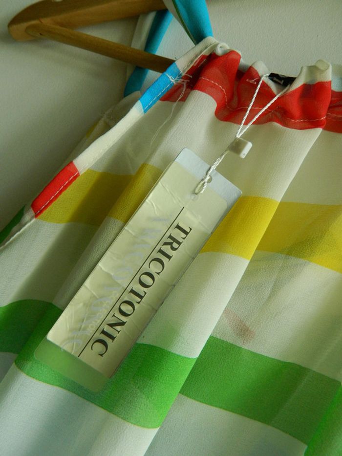 Débardeur T L/XL "Tricotonic" en soie neuf - photo numéro 4