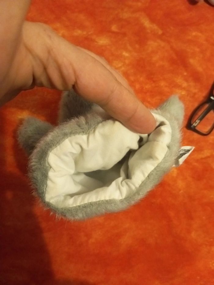 Marionnette rhinocéros, marque coffre à jouets - photo numéro 5