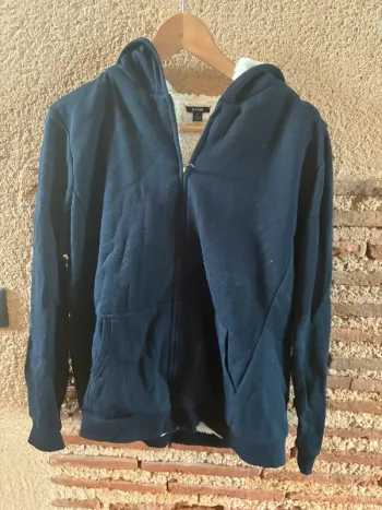 Veste zipe moumoute
