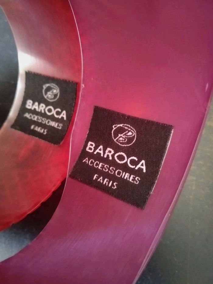 Bracelet rouge BAROCA - photo numéro 5