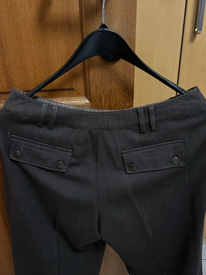 Pantalon droit marron taille 38 - photo numéro 4
