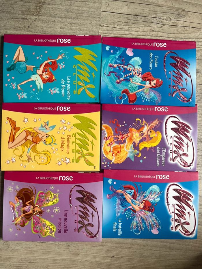 Lot livres winx club
