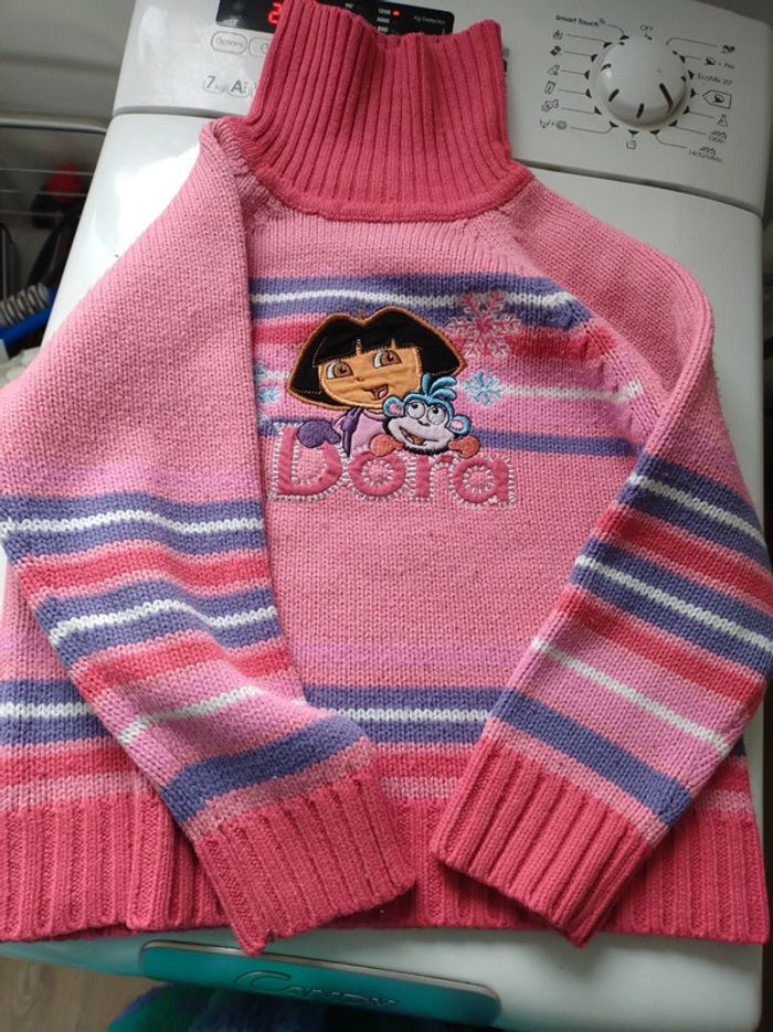 Pull col roulé Dora