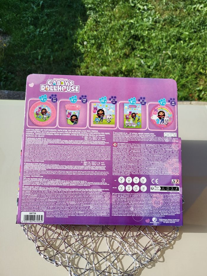 Decoration anniversaire gabby's dollhouse - photo numéro 2