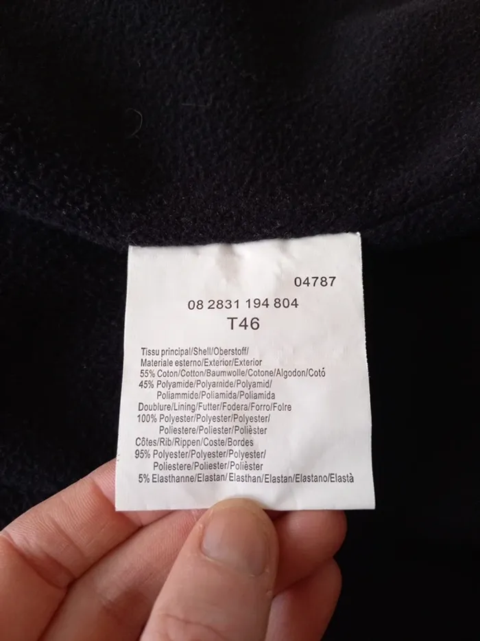 Manteau noir femme 44/46 - photo numéro 13