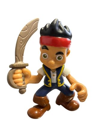 Figurine Disney Jake Le pirate Mattel 2012