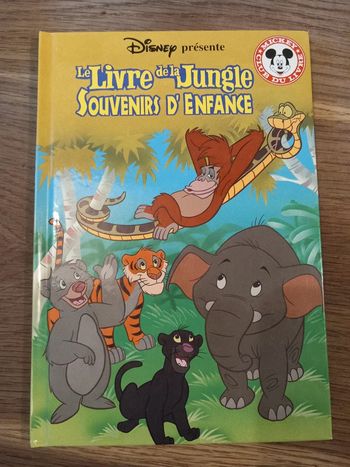 Livre le Livre de la Jungle souvenirs d'enfance