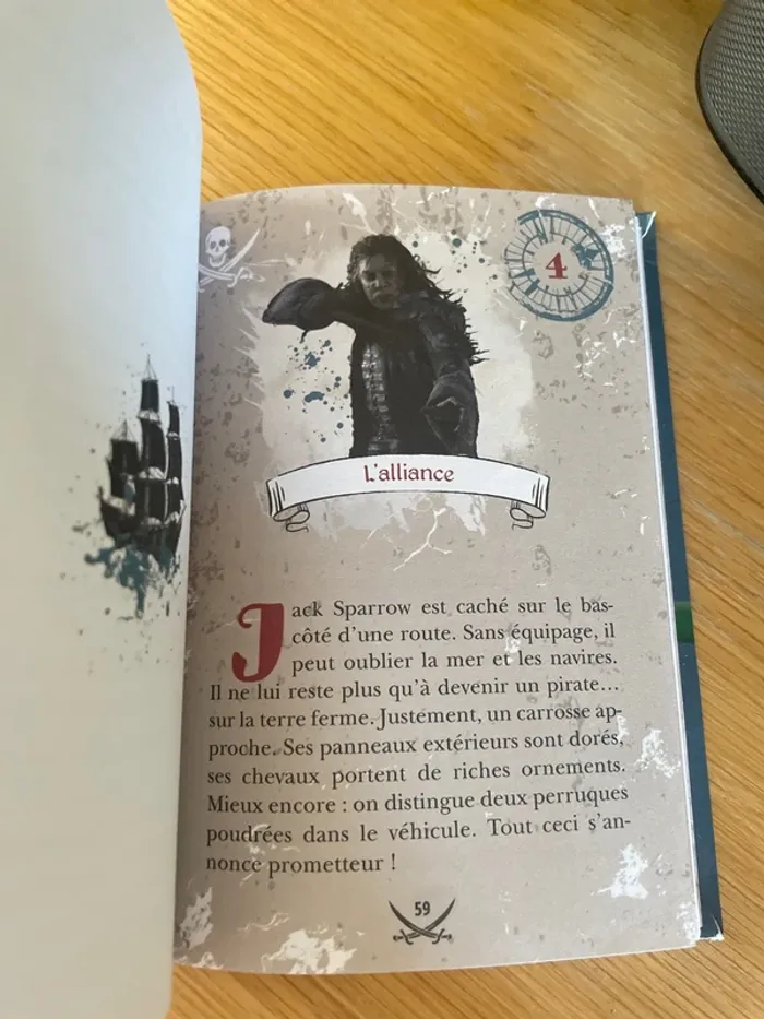 Livre pirate des Caraïbes - photo numéro 4