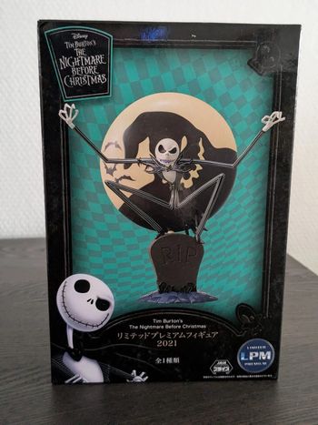 Figurine L'etrange Noel De Mr Jack Skellington - Skellington Jack Diorama LPM - Sega