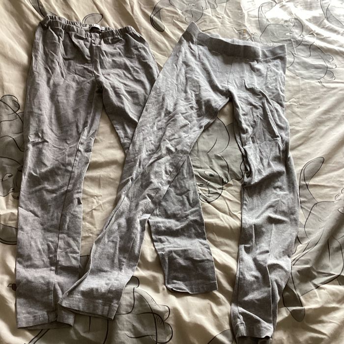 Lot de 2 leggings fille 11/12ans