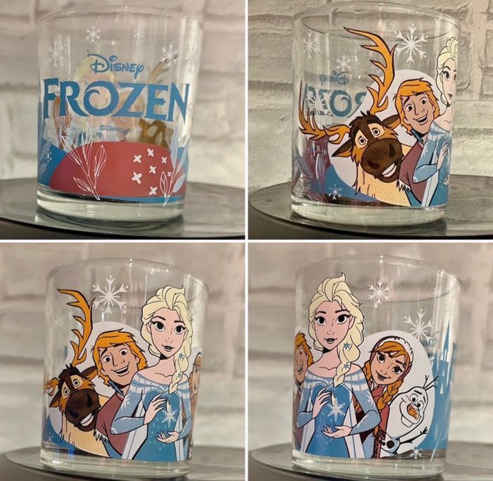 Verre et tasse reine des neiges - photo numéro 2