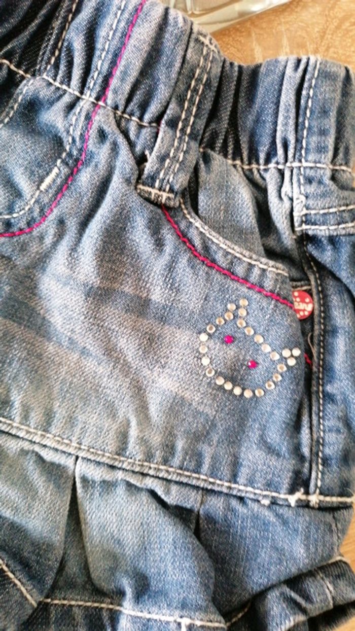 Jupe en jean 12mois - photo numéro 2