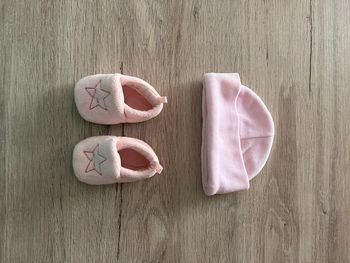 Bonnet et chausson naissance fille