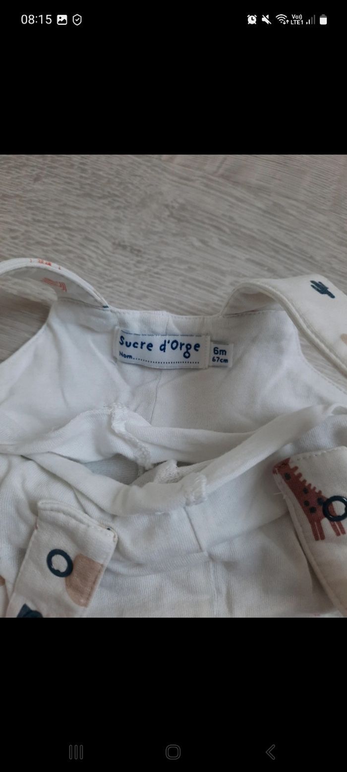 Salopette short 6 mois - photo numéro 3