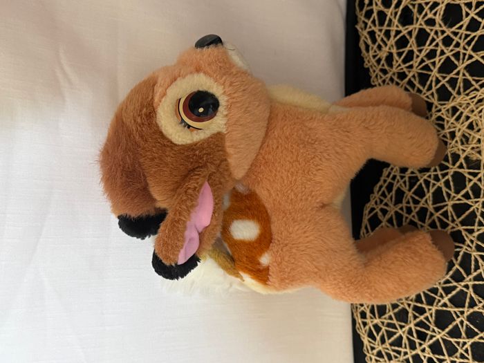 Peluche Bambi DISNEY Mattel vintage biche faon année 1992