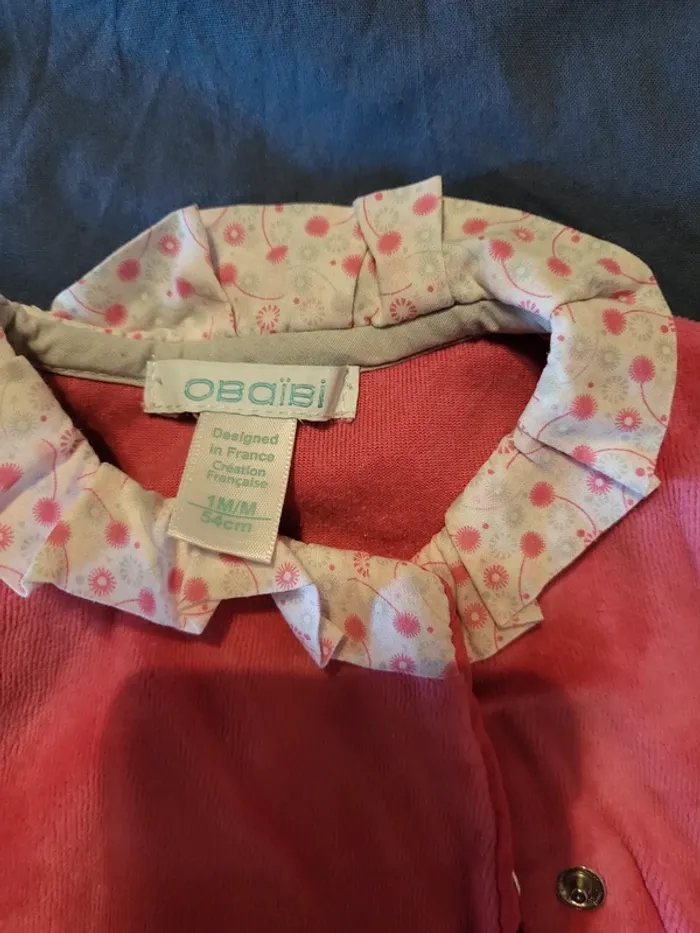 Lot 4 pyjamas obaibi velours - photo numéro 5