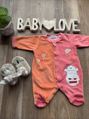 - Pyjama Sucre d’orge  - 0 mois - Très bon état