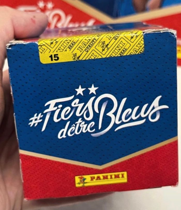 Kit Panini stickers Foot FFF Fiers D'être Bleus - photo numéro 2