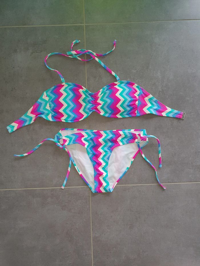 Maillot de bain 2 pièces femme taille M