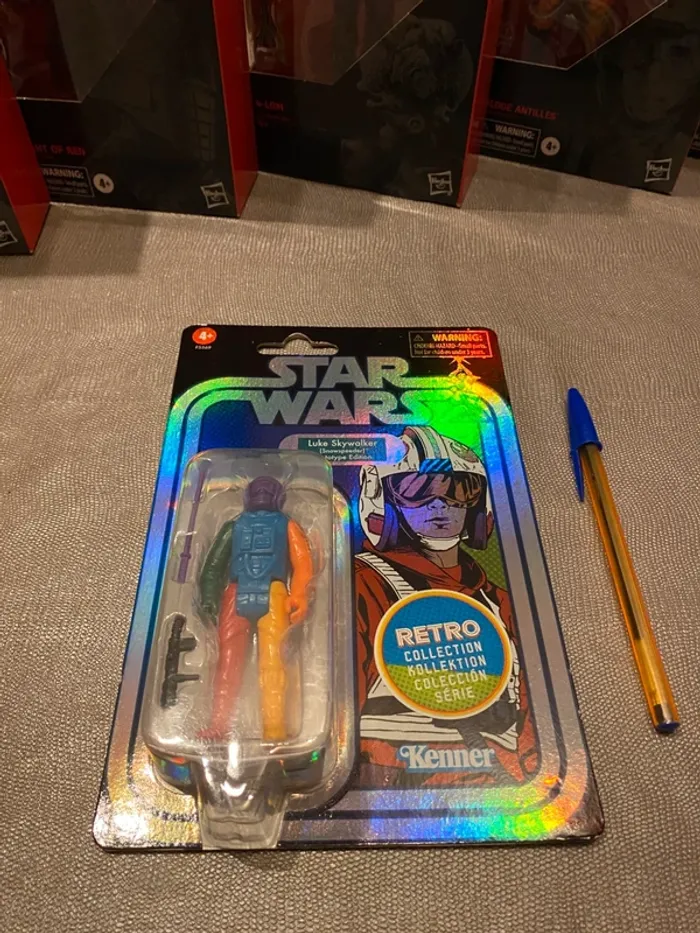 Figurine Star Wars retro collection - Luke Xwing Prototype (purple head) - Hasbro 2022