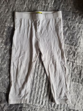 Legging blanc pailleté