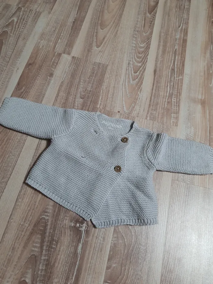 Gilet gris clair In Extenso 50 cm