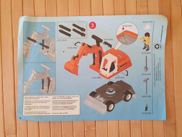 Playmobil Tractopelle 6860 - photo numéro 6
