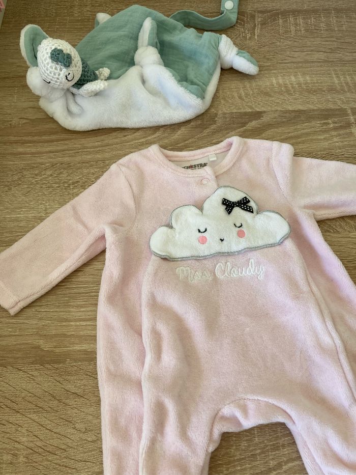 Lot de 5 pyjamas taille naissance - photo numéro 4