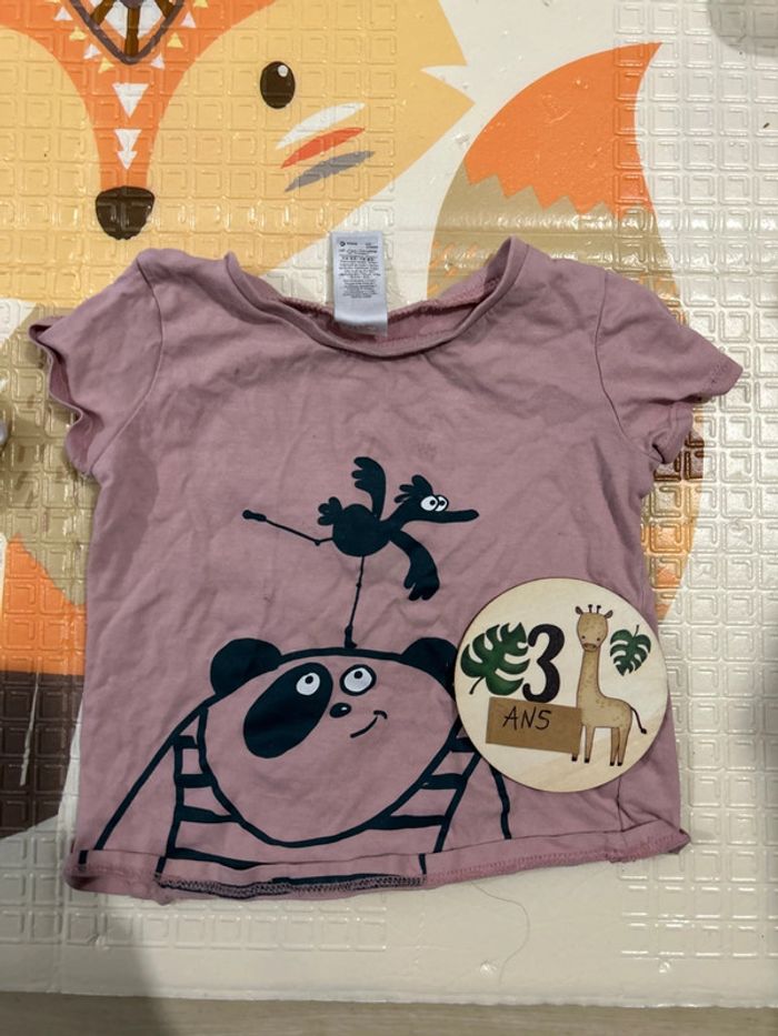 Lot 2 t shirt 36 mois / 3 ans - photo numéro 2