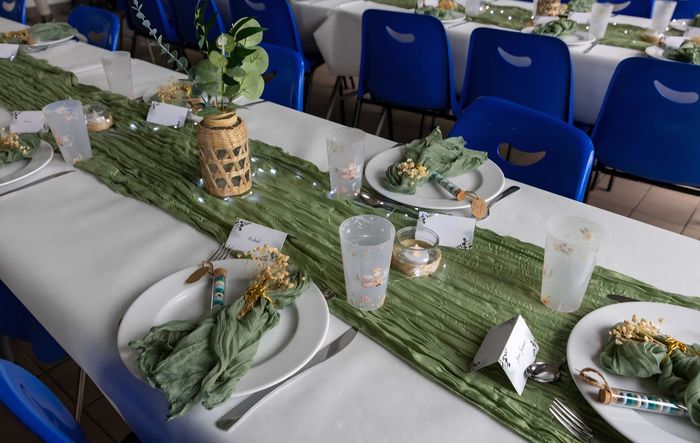 Décoration baptême/mariage Vert Sauge - photo numéro 3