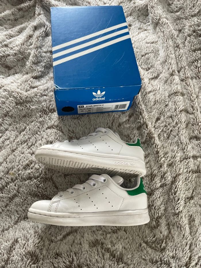 Basket adidas Stan Smith mixte taille 28 - photo numéro 3