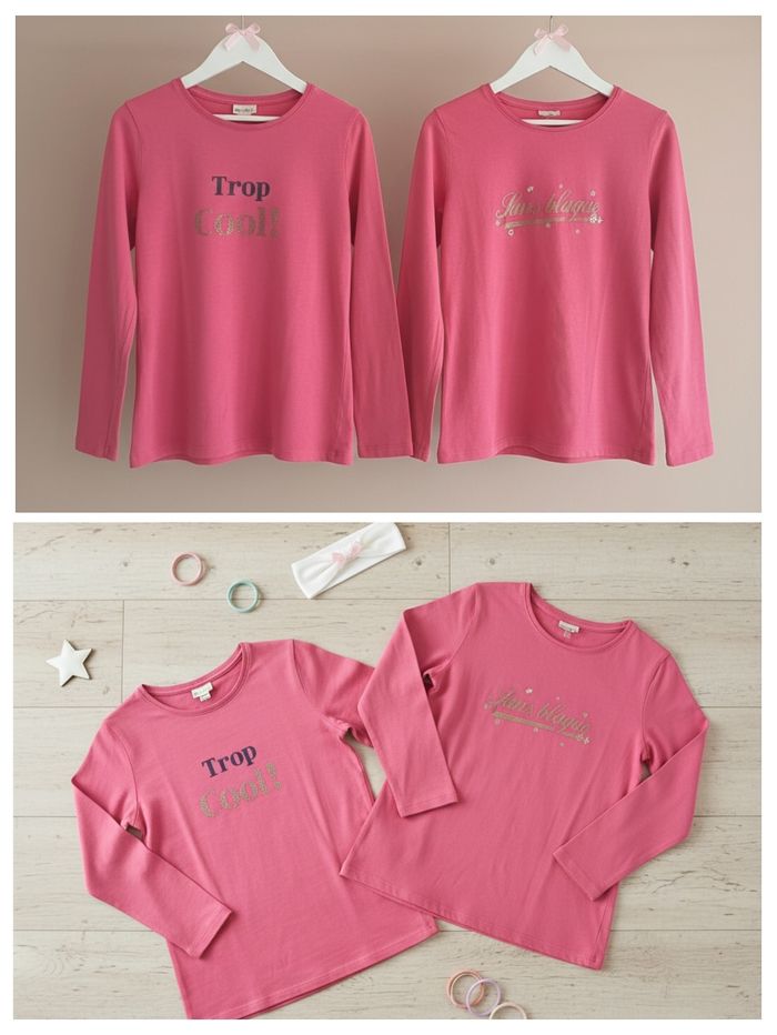 Lots de 2 sous pull TAO 8 ans