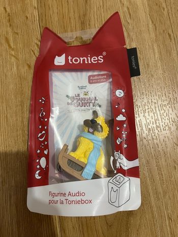 Figurine Tonies Le journal de Gurty parée pour l’hiver