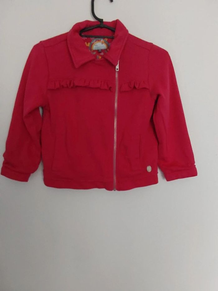 Veste mi saison sergent major fille 7 ans