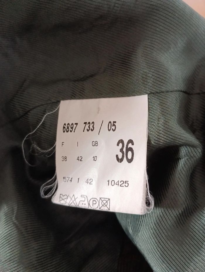 Veste sans manche en velours côtelé vintage - photo numéro 7