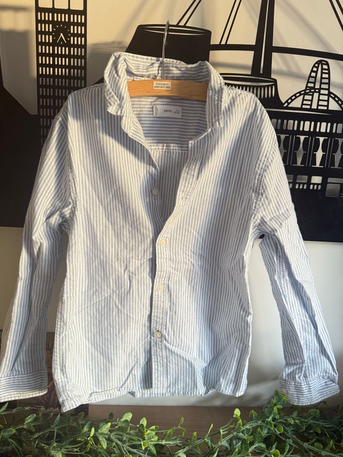 Ensemble pull et chemise Mango garçon - photo numéro 3