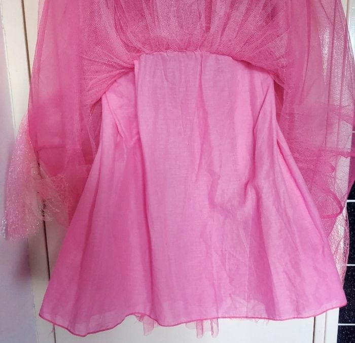 Déguisement robe de princesse rose 8-9 ans - photo numéro 7