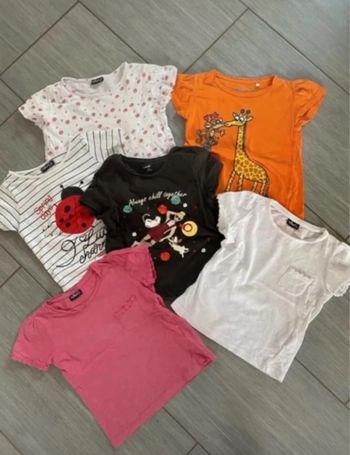 Lot 6 t-shirts 6 ans