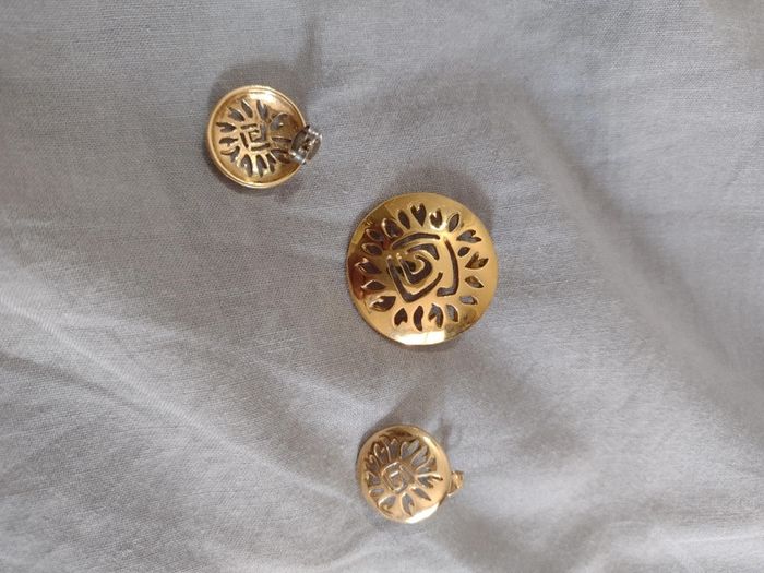Pendentif+boucles d'oreilles