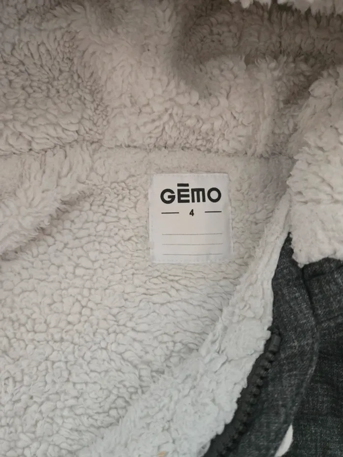 Manteau asymétrique gémo 4ans - photo numéro 6