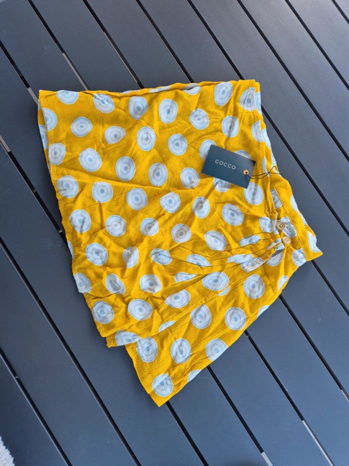 Jupe moutarde Gocco 9/10 ans