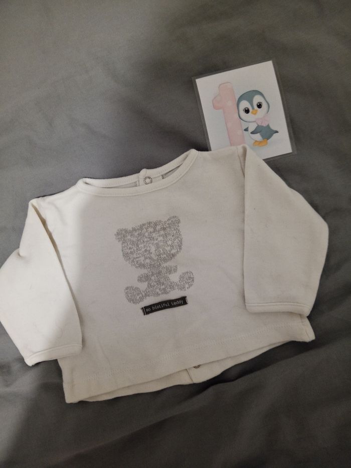 Haut ML " so biotiful teddy" _ T.56cm