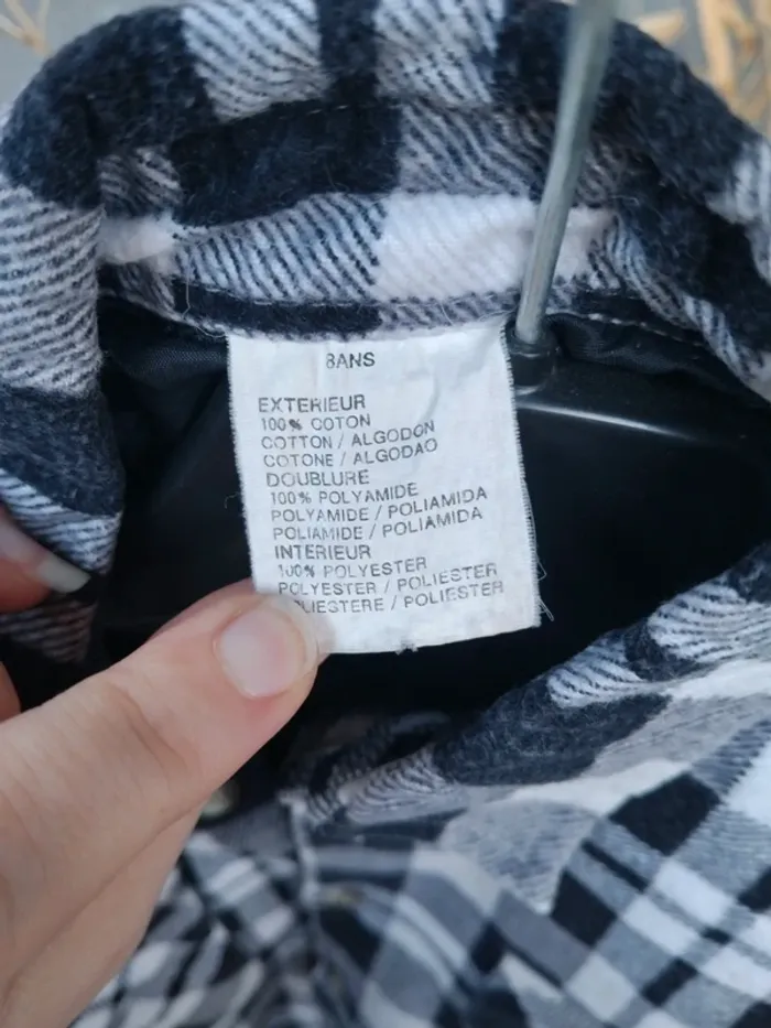Veste à carreaux - photo numéro 6
